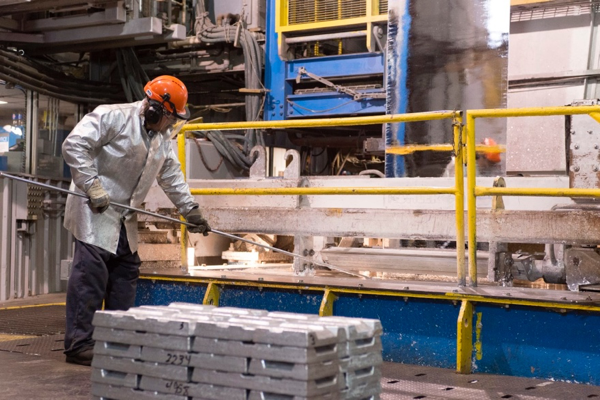 The galvanizing process at NMC’s partner company, National Galvanizing.